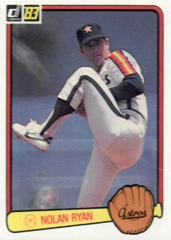 Nolan Ryan 1983 Donruss #118 — front