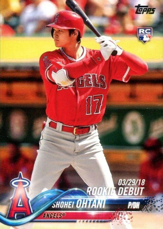 Shohei Ohtani 2018 Topps #US285 — front