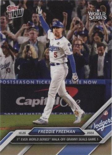 Freddie Freeman 2024 Topps Now #866 — front